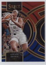 2024 Panini Select WNBA Premier Level Red & Blue Prizm 172/399 Kalani Brown 10v5
