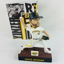 David Bednar Bobblehead Pittsburgh Pirates SGA Mrs T's Pierogies BDA Sports 2023