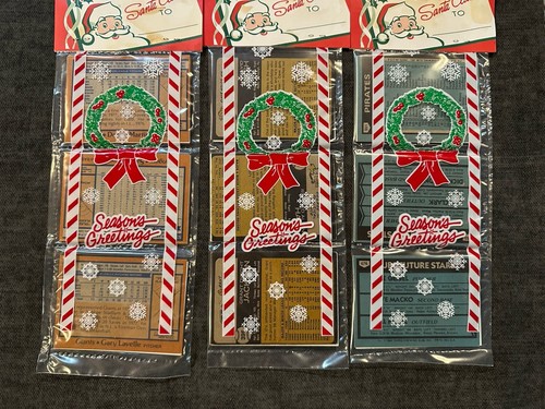 1973 78 80 TOPPS XMAS BASEBALL RACK PACKS RENNIE SENNETT ROY WHITE DON GULLETT - Picture 2 of 2