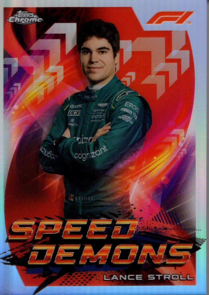 2022 Topps Chrome Formula 1 Speed Demons #SDLS Lance Stroll - RAC