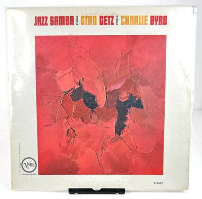 Stan Getz/Charlie Byrd   Jazz Samba (EX) MONO LP 1962 Verve V-8432 ULTRASONIC CL