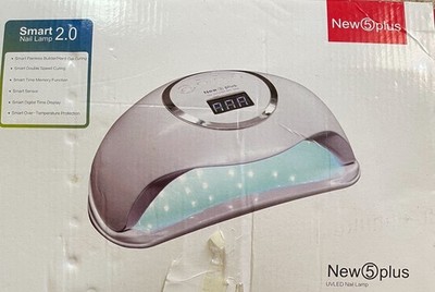 New 5 Plus Smart 2.0 UV/LED Nail Lamp   48W Professional Gel Nail Dryer with