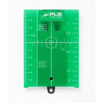 Pacific Laser Systems PLS GRT4 Green Magnetic Reflective Target w/ Stand
