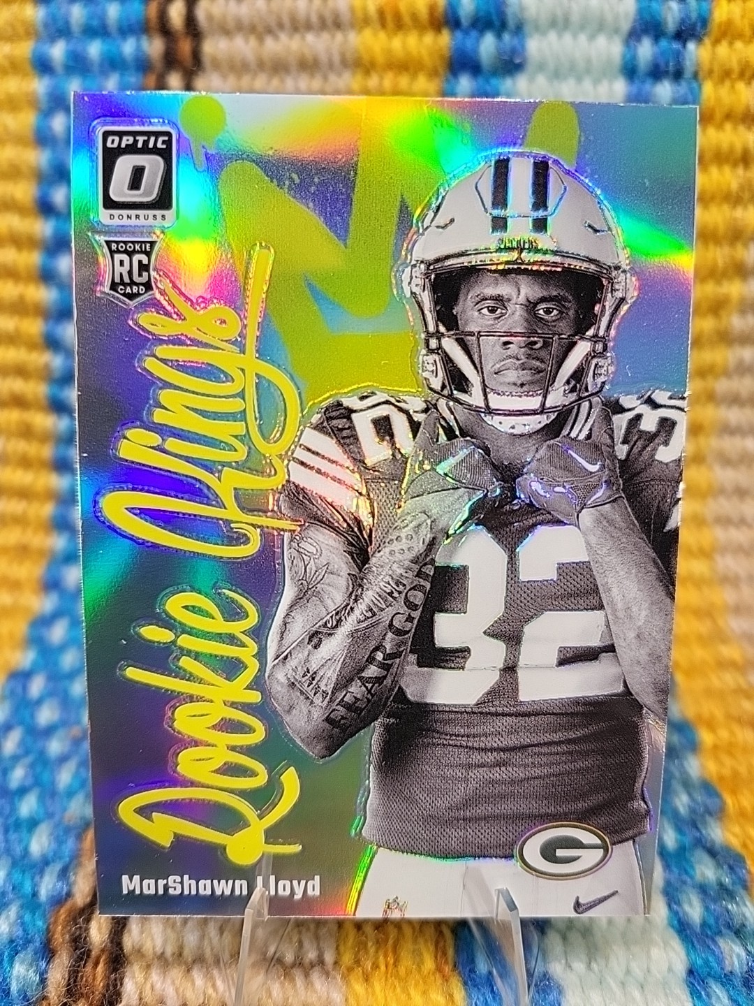 2024 Panini Donruss Optic - Rookie Kings Marshawn Lloyd #18 (RC) SILVER PRIZM 