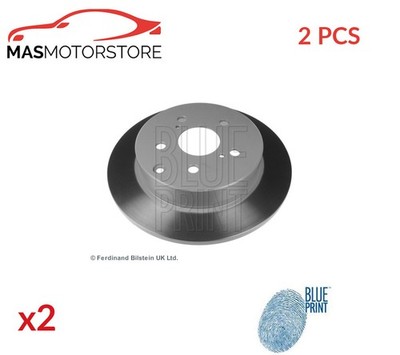 BREMSSCHEIBEN SATZ PAAR HINTEN BLUE PRINT ADT343290 2PCS A NEU OE QUALITÄT