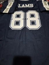 Youth Cowboys #88 Ceedee Lamb stitched Jersey Size S(8) NWT