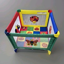 VTG 1990s Graco Pack N Play Sport Playpen Baby Toddler With carrying bag Retro