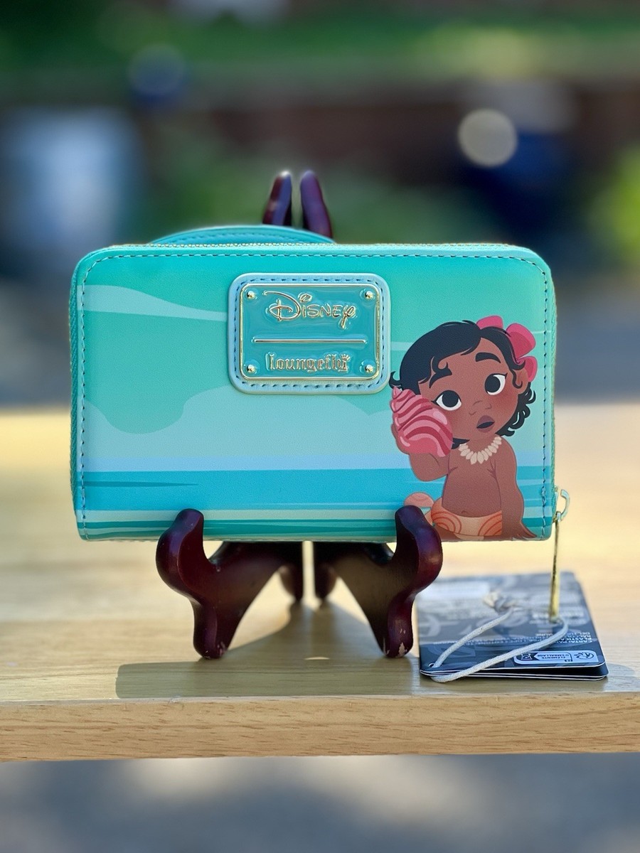 Loungefly Disney Young Moana Ocean Waves Mini Backpack and 