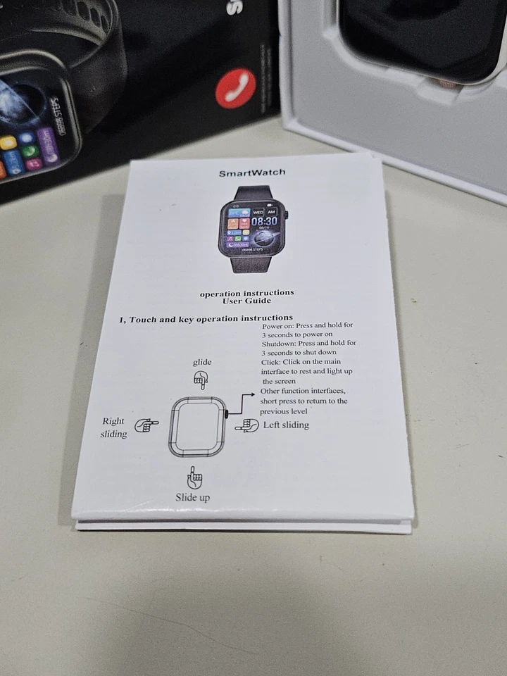 Reloj inteligente wearables blanco Foto 4 de 4