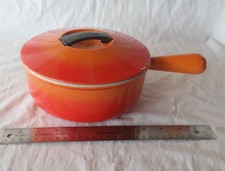 Vtg Cousances France No 20 Saucepan Cast Iron...