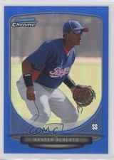 2013 Bowman Chrome Prospects Blue Refractor 127/250 Hanser Alberto #BCP198 0p5j
