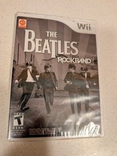 Sealed Nintendo Wii The Beatles Rockband Unopened New Game