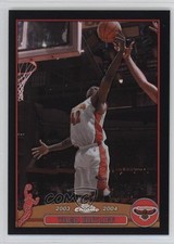 2003-04 Topps Chrome Black Refractor 295/500 Theo Ratliff #58 0r4