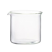 Bodum Kaffeebereiter Ersatzglas 1504-10 0,5L 4 Tassen ø9,6Cm H12,5Cm Glas