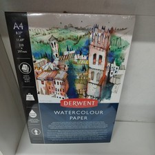 Image of Watercolour Pad by DERWENT - 300gsm Portrait A4.