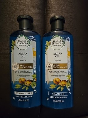 Herbal Essences bio:renew Argan Oil Repair Shampoo AND Conditioner (K34)