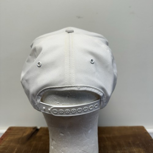 VTG Red Man Chewing Tobacco Bass Fishing Tournament 1993 SnapBack Hat White - Picture 6 of 9
