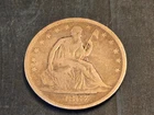 1867-S Liberty Seated Half Dollar Silver 50c Not graded