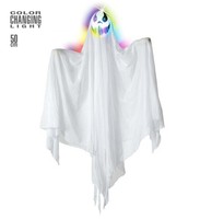 Deko-Figur Gespenst Geist Mit Licht Halloween Deko Party Animiert 50Cm