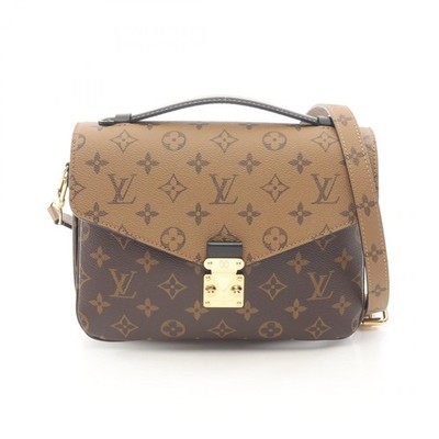 LOUIS VUITTON Pochette Metis MM Shoulder Crossbody Handtasche M44876 Monogram LV