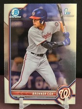 2022 Bowman Draft Chrome Brenner Cox #BDC-196 1st Bowman RC