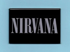 NIRVANA *2X3 FRIDGE MAGNET* AMERICAN ROCK BAND GRUNGE ALTERNATIVE GROHL COBAIN