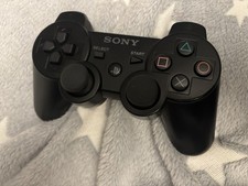 Sony Ps3 Controller Dualshock 3 Genuine - Black - Cleaned & Tested
