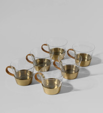 Albert Gustav Bunge (1893–1967) Coffee Cups Set, 1950s, Germany