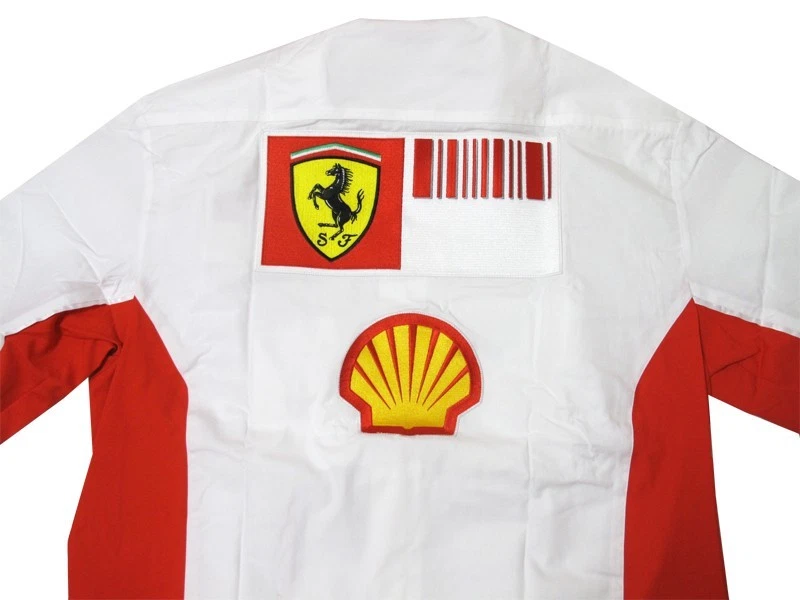 PUMA Ferrari F1 Pit Shirt Long Sleeve 2007 Kimi Raikkonen Issued Team Gear SizeL - Image 2 of 4