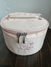 ABC Breastform Massectomy Bag Pale Pink Rose Women Breast Cosmetic Travel Case