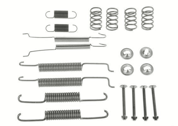 ZubehöRsatz Bremsbacken Hinterachse FüR Audi Seat Skoda VW 80 B2 Stufenheck B3-image