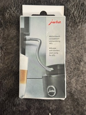 JURA Stainless Steel Milk Pipe With Stainless Steel Casing For HP3