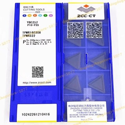 TPMR160308 YBC252 TPMR322 ZCC.CT Tools CNC   Carbide Inserts 10pcs NEW *kk