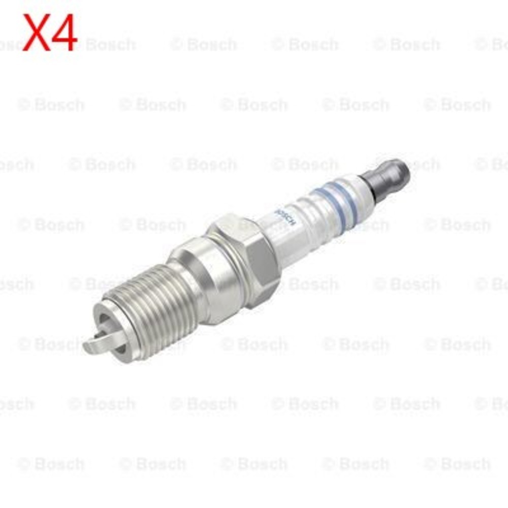 BOSCH Spark Plug x4 Petrol For CADILLAC MERCEDES 190 W201 PUCH ROVER 601 1968-