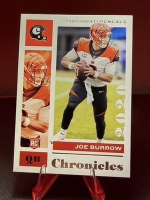 Joe Burrow Rookie 2020 Panini Chronicles #19 BENGALS NFL