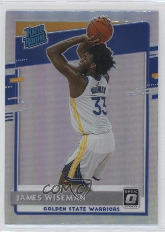 2020-21 Panini Donruss Optic Rated Rookie Holo Prizm James Wiseman #152 12g7
