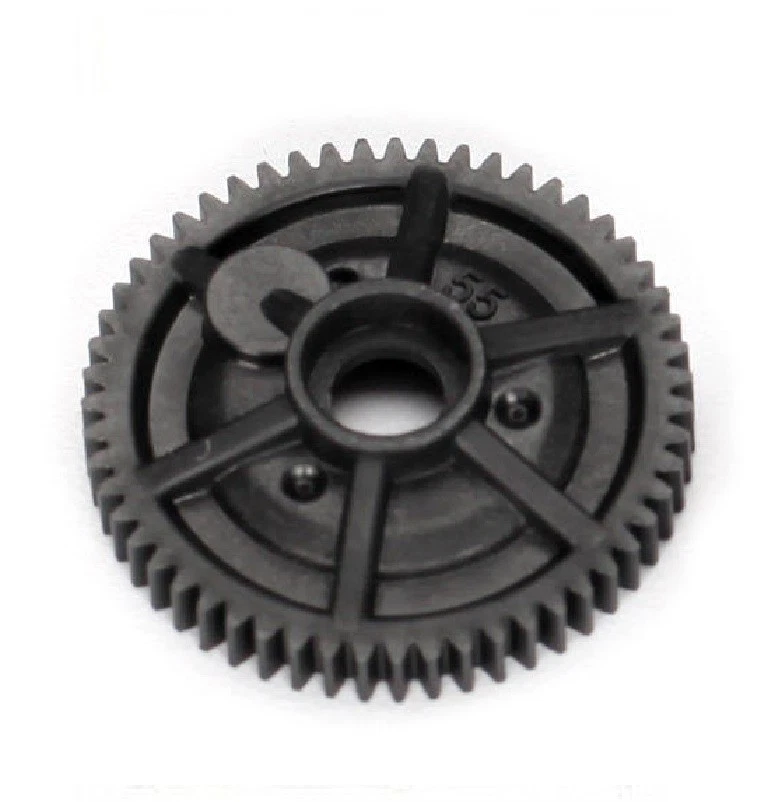 Engrenage En Nylon Couronne 55T EREVO VXL 1/16 Pièce De Rechange Traxxas 7047R - Photo 1/1