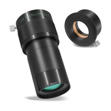Alstar 2 inch ED 2X Barlow Lens, Metal Dual Power Fully Multi Coated Barlow L...