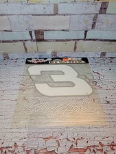 Dale Earnhardt Nascar Decal Wincraft Die Cut Decal White Gray 3