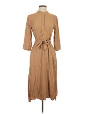 Uniqlo Women Brown Casual Dress S