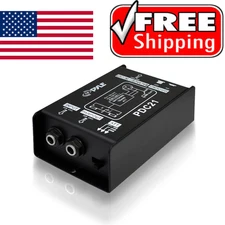 Caja De Audio De Inyeccion Directa Premium Pyle - Eliminador De Zumbidos De U...