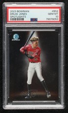2023 Bowman Spotlights Druw Jones #BS-2 PSA 10 GEM MT 00m9