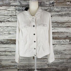 white denim jacket size 16