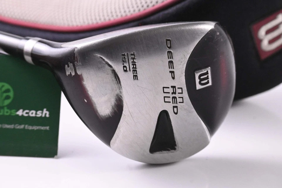 Left Hand Wilson Deep Red II #3 Wood / 15 Degree / Stiff Flex Grafalloy ProLite+ - Image 2 of 4