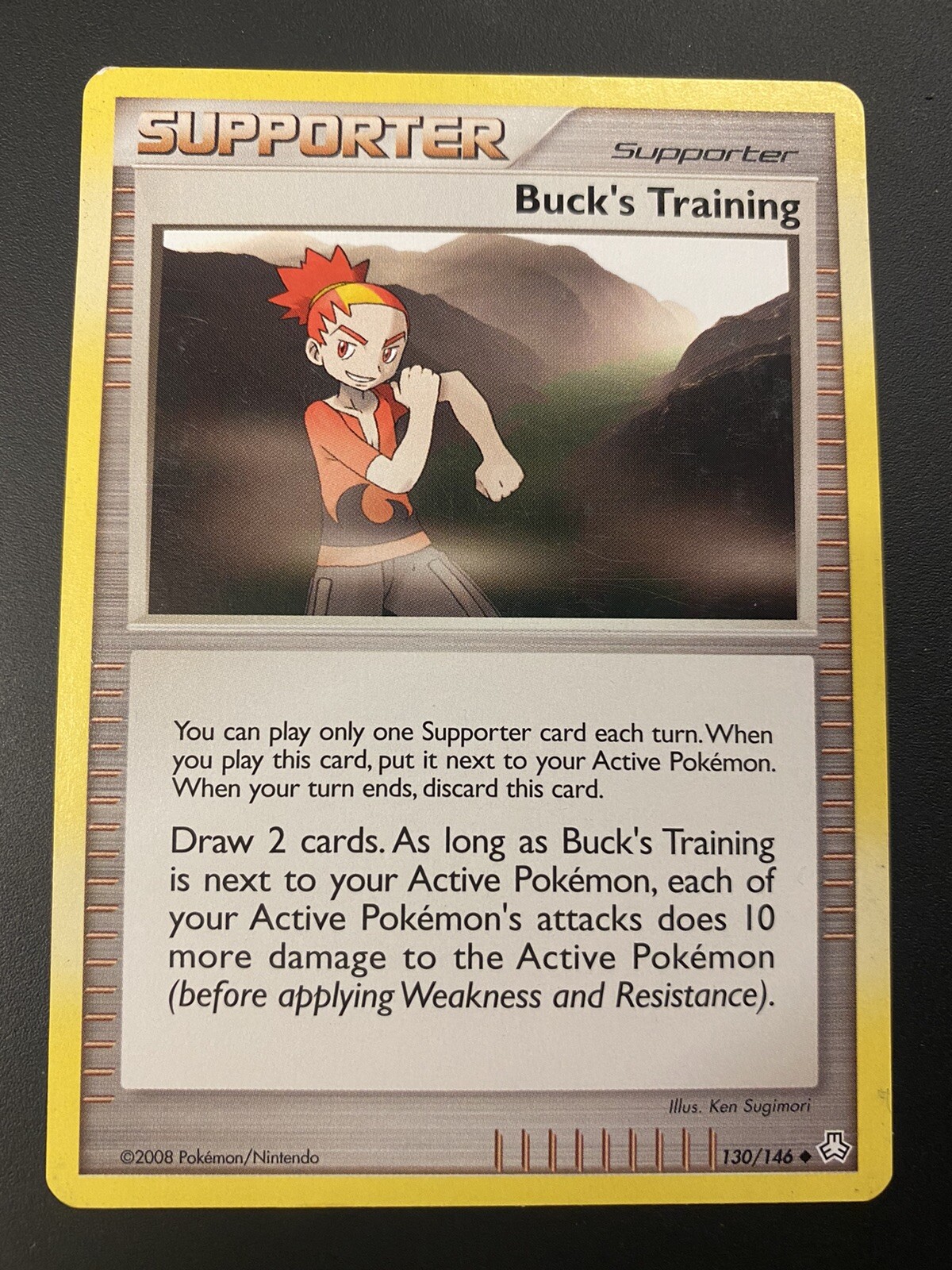 2008 Pokémon Diamond & Pearl - Legends Awakened Buck's Training #130