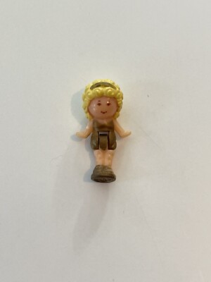 Vintage Polly Pocket Replacement Doll Her Necklace Polly Plays Princess Ring 90