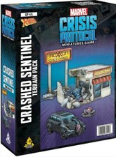 Marvel X-Men Crisis Protocol Crashed Sentinel Terrain Pack