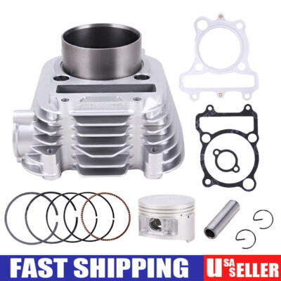 MotorFansClub 70mm Bore Cylinder Head Piston Rebuild Kit Fit For Compatible With Yamaha XT225 1992-2000 TTR225 1999-2004 TTR230 2005-2016 MotorFansClub 70mm Bore Cylinder Head Piston Rebuild Kit Fit For Compatible With Yamaha XT225 1992-2000 TTR225 1999-2004 TTR230 2005-2016