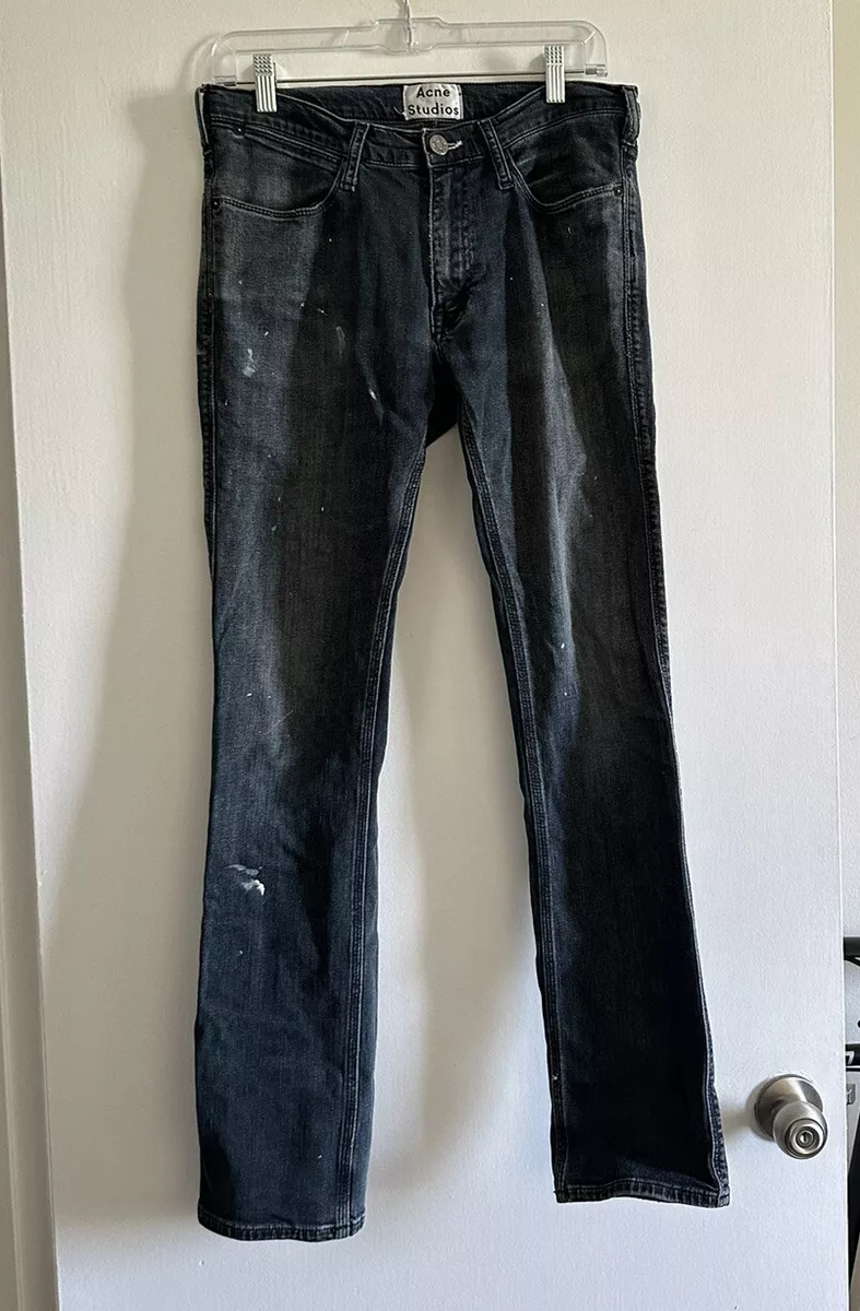 Acne Studios Gray Patch Jeans