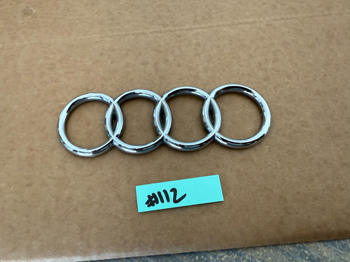 1990-1991 Audi Quattro Coupe OEM Original Rear Hatch Emblem #112 - Picture 3 of 9